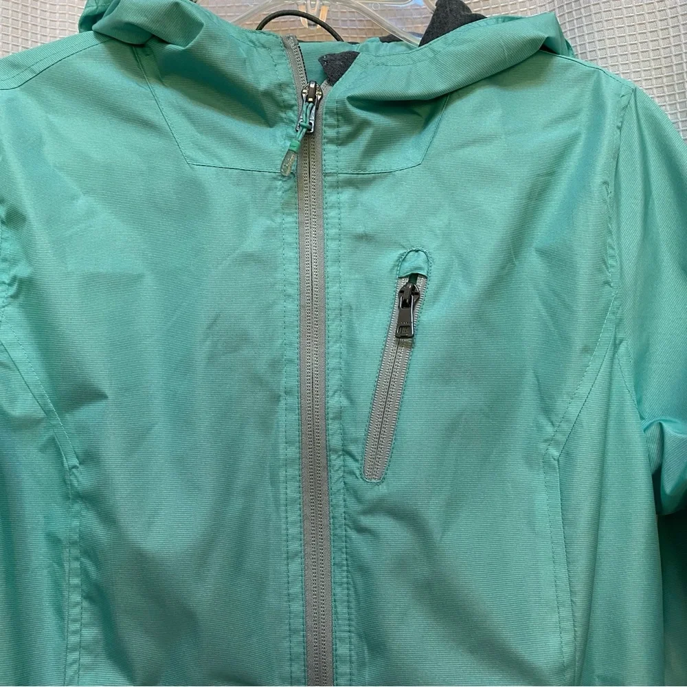 Kids HAWKE & CO Lined Full Zip Hooded Weather Resistant Windbreaker Sz 14 NWT